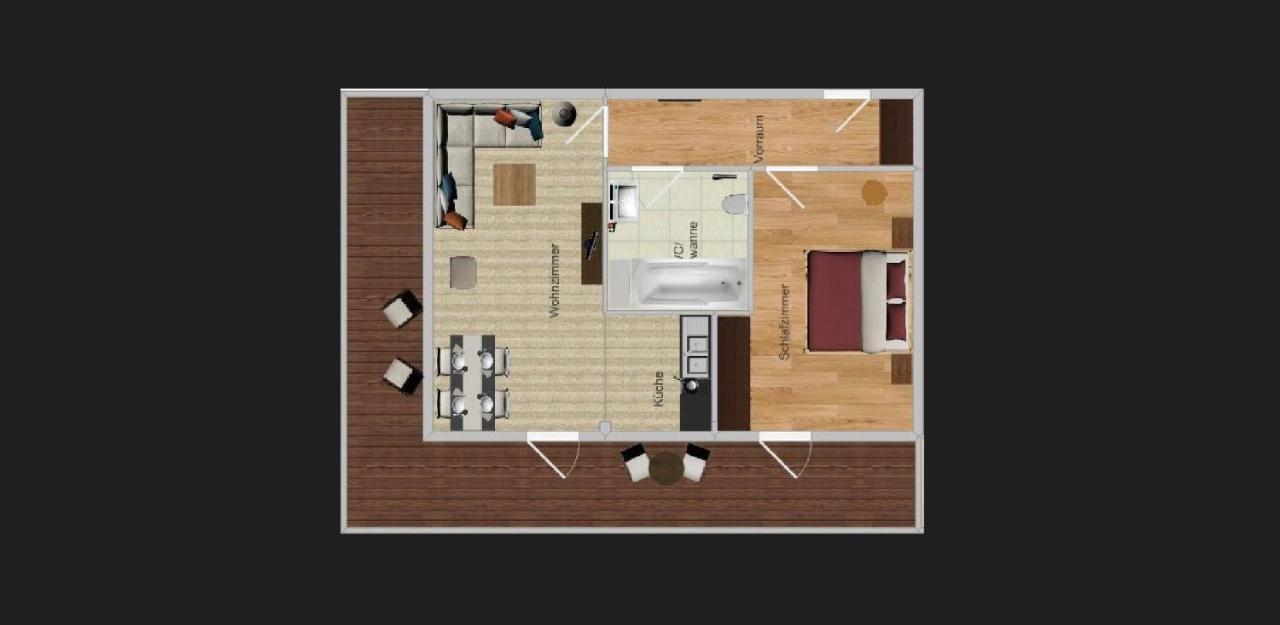 Appartements Alpenland 佩尔蒂绍 外观 照片